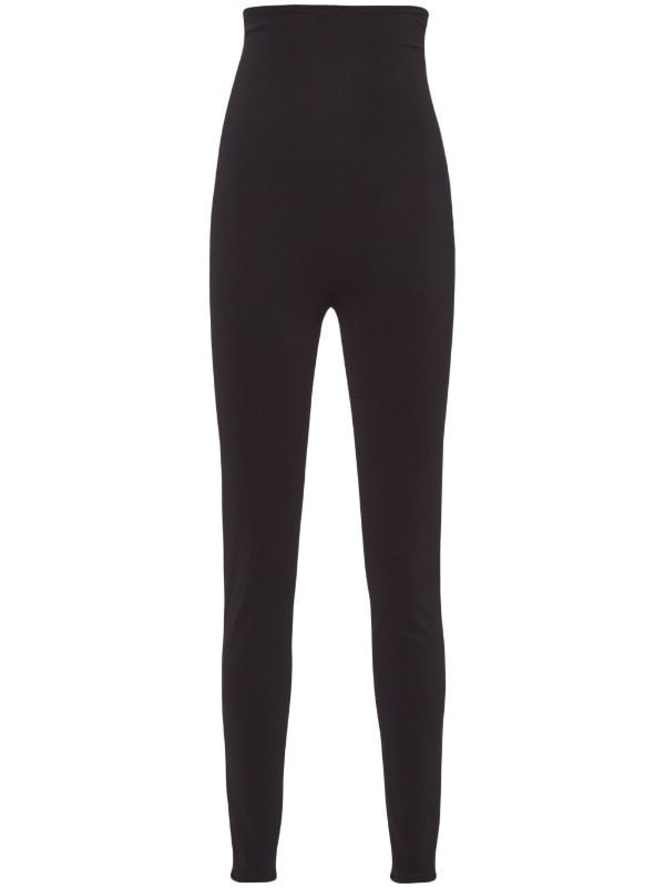 Dolce & Gabbana Stretch-jersey Leggings in Black