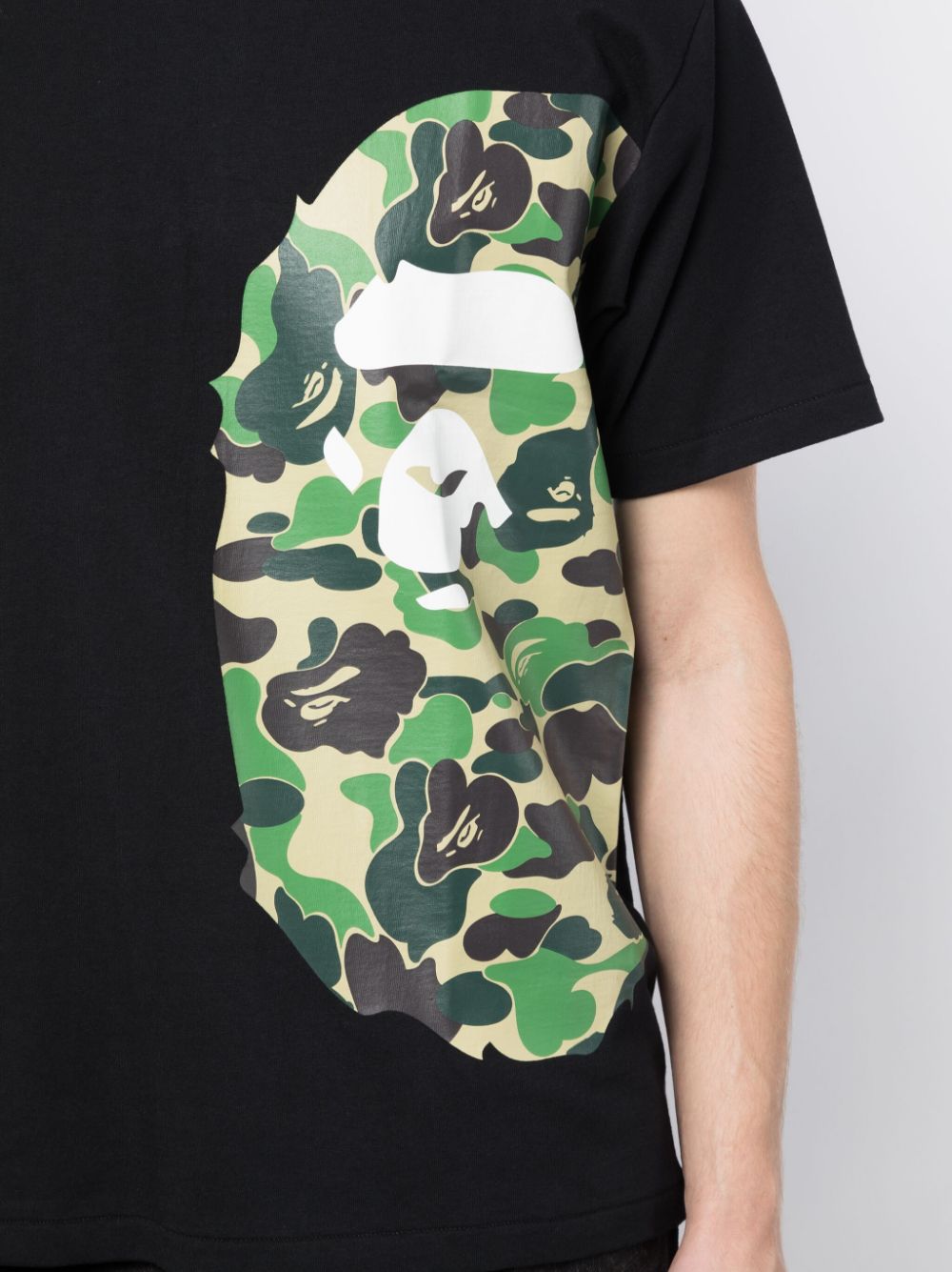 A BATHING APE® ABC Side Big Ape Cotton T-shirt - Farfetch