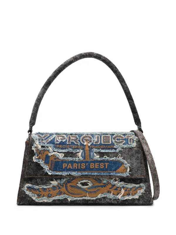 Y Project Paris Best Denim Shoulder Bag Farfetch