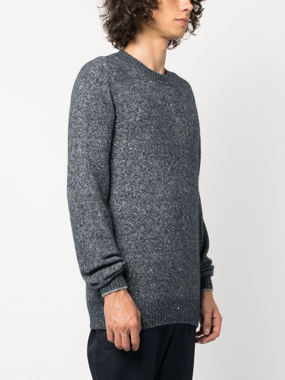 Brunello Cucinelli melange-effect pullover jumper Men