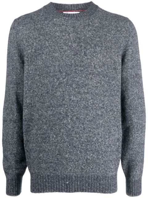 Brunello Cucinelli melange-effect pullover jumper Men