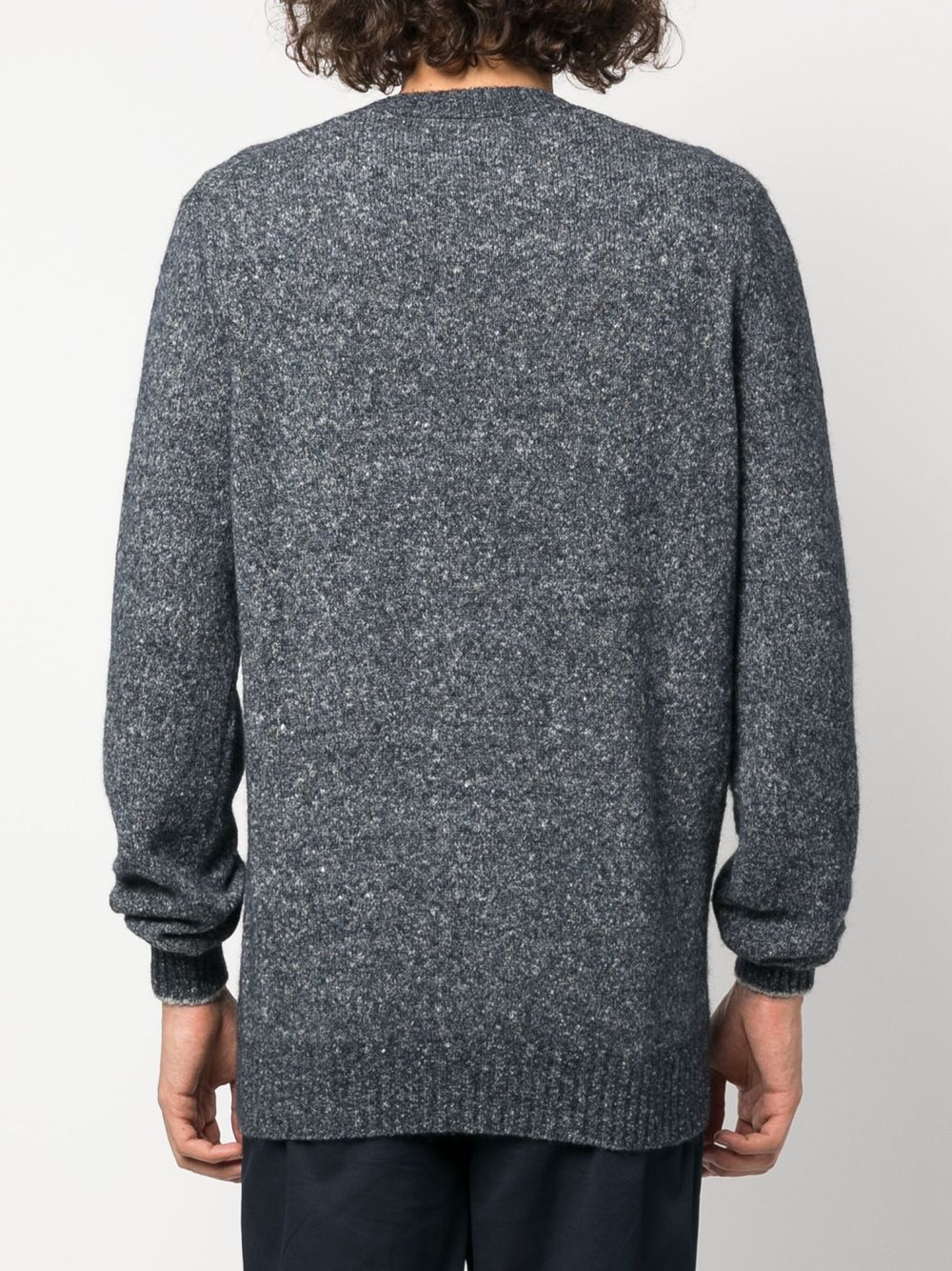 Brunello Cucinelli melange-effect pullover jumper Men