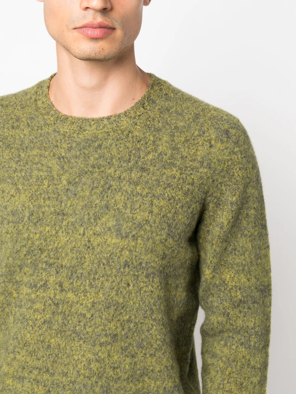 Drumohr crewneck lambswool Jumper Farfetch