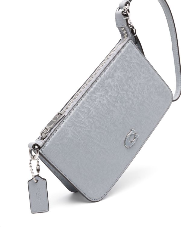 Coach Nolita 19 Small Wristlet For Women (Grey, OS)