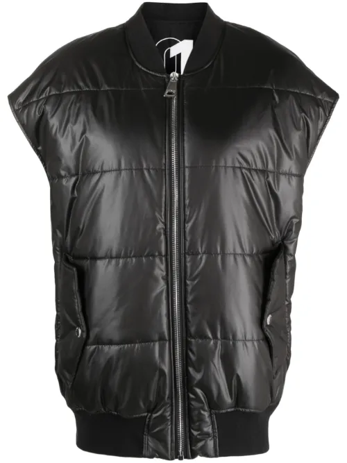 Bomber à design sans manches - Khrisjoy - Modalova