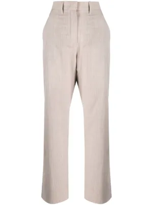 パンツ FENDI Women Straight Pants FLP864ASMB F1RX3 GREY FENDI Denim for Women - Shop on FARFETCH