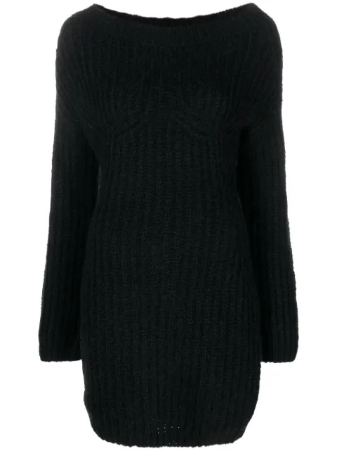 DSQUARED2 Alp off-shoulder knitted minidress