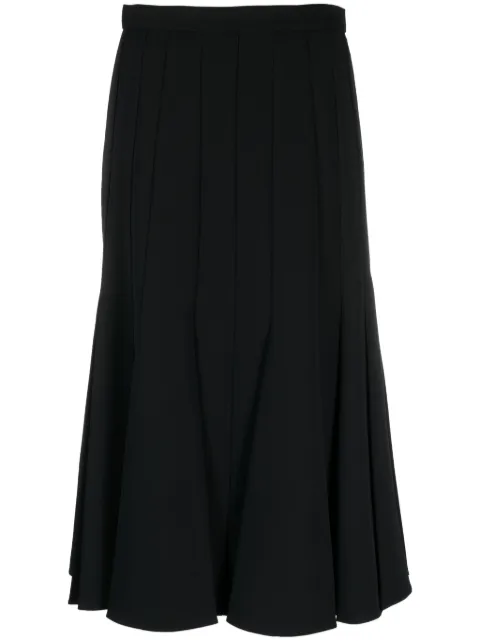 Ermanno Scervino high-waisted pleated midi skirt