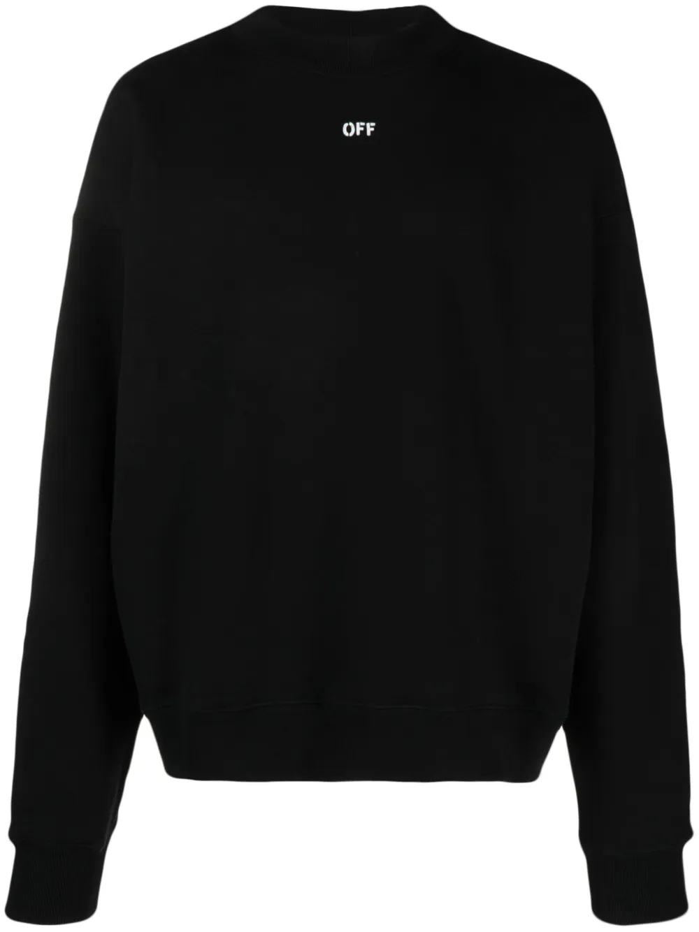 Shop Off-white Arrows-print Cotton Sweatshirt In Schwarz