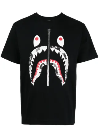 A bathing ape shark t deals shirt