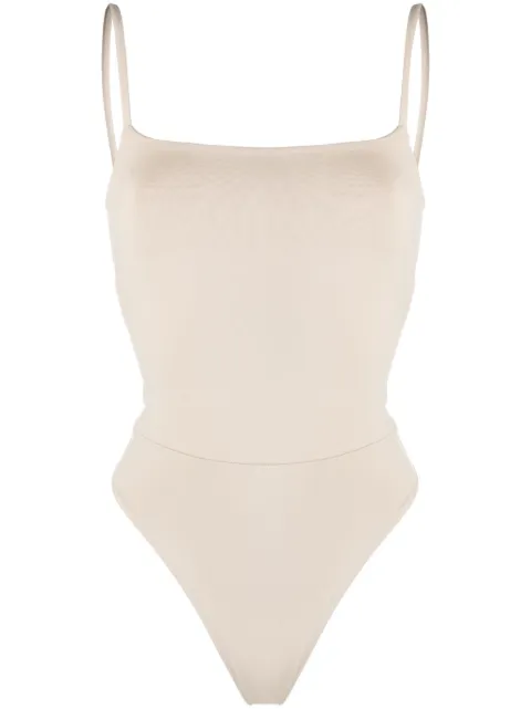 Live The Process Senti open-back leotard  