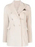 Circolo 1901 double-breasted peaked blazer - Neutrals