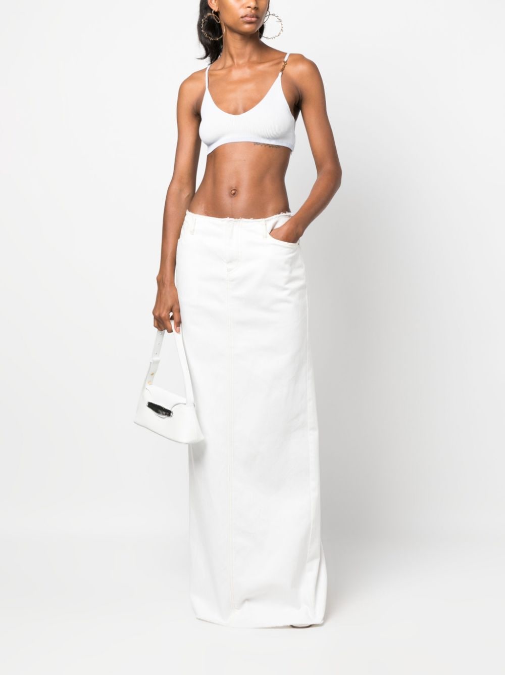 Image 2 of Jacquemus Le bandeau Pralu knitted bra