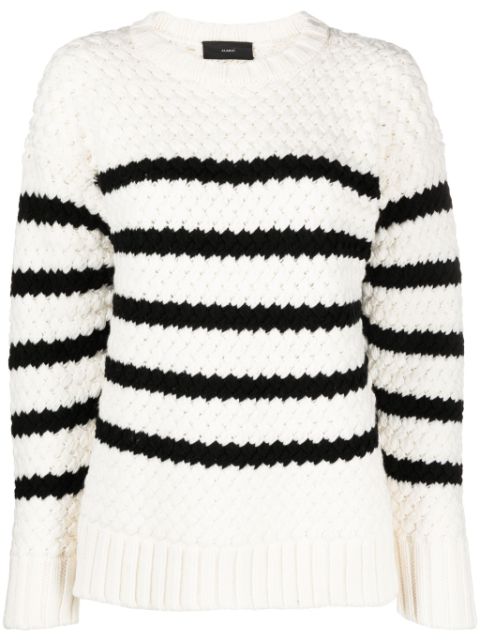 Alanui The Mariner striped wool jumper Women