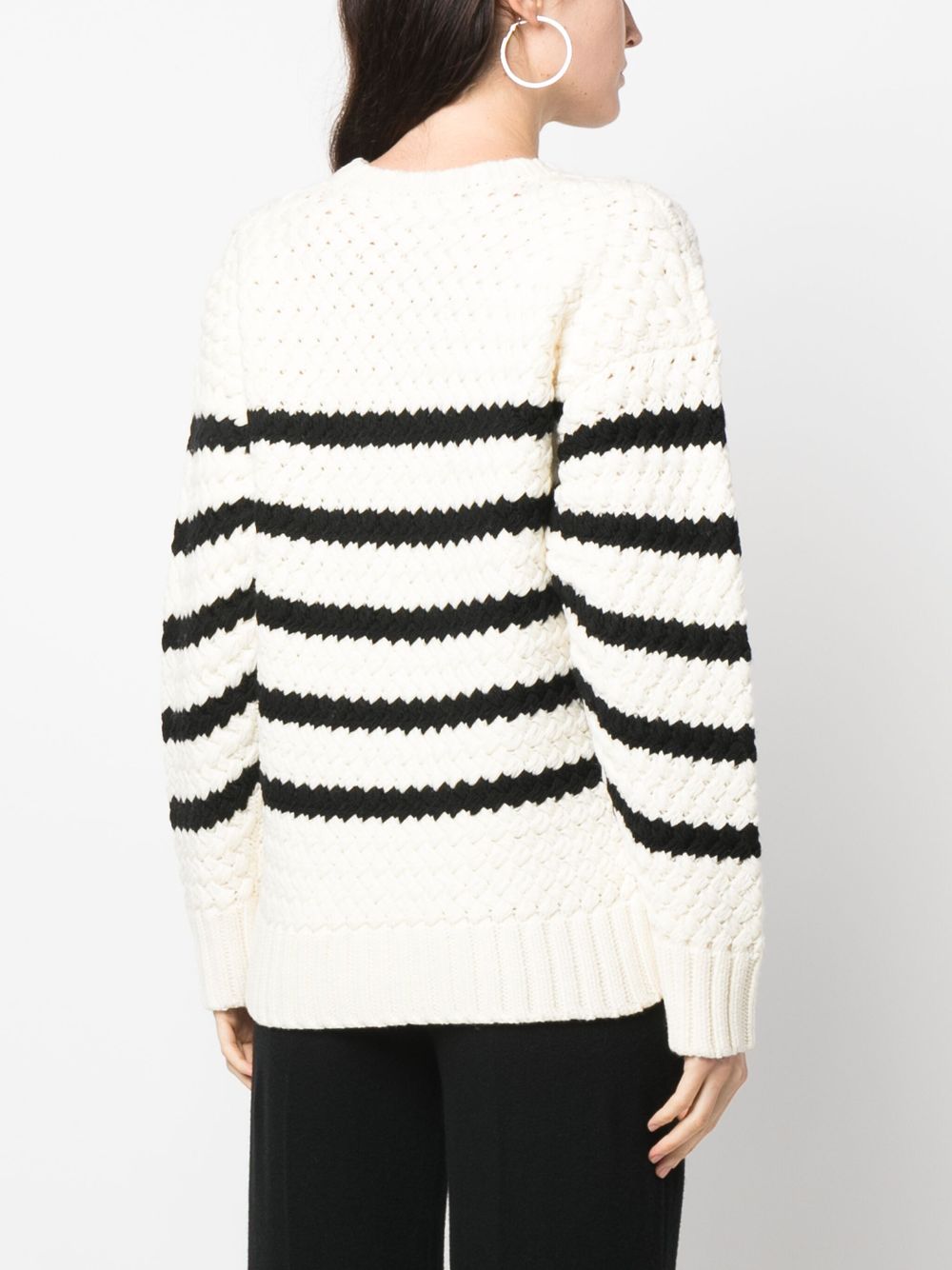 Alanui The Mariner striped wool jumper Women