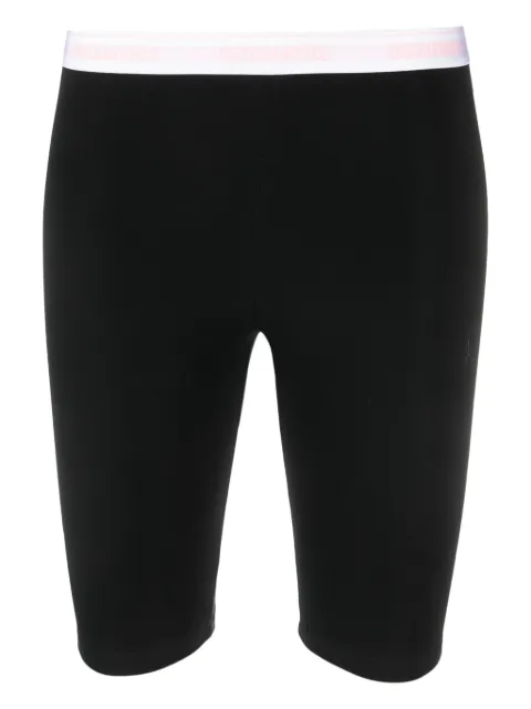 DSQUARED2 logo-waistband stretch-cotton cycling shorts
