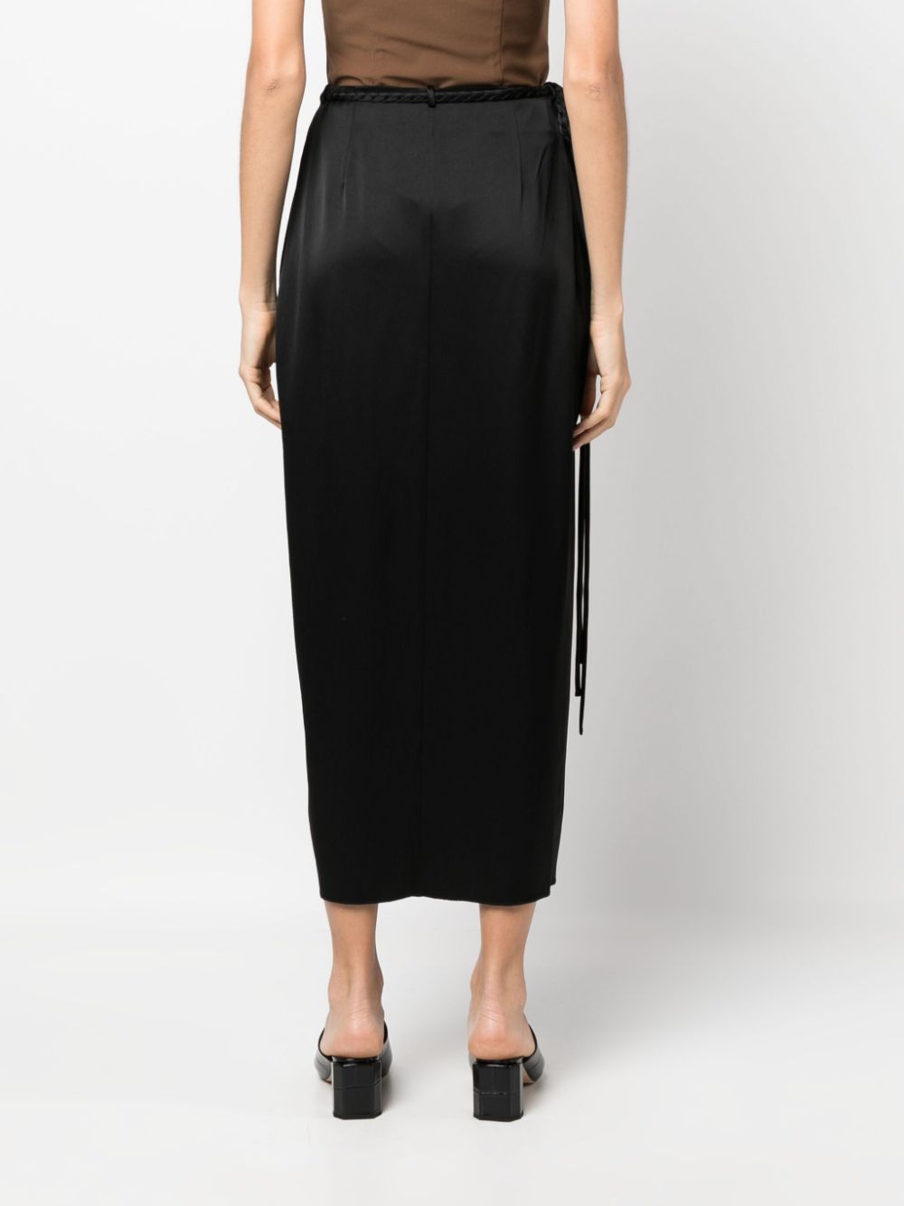 Nanushka Racha wrap skirt Women