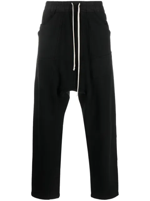 Rick Owens DRKSHDW organic-cotton drawstring-waist trousers