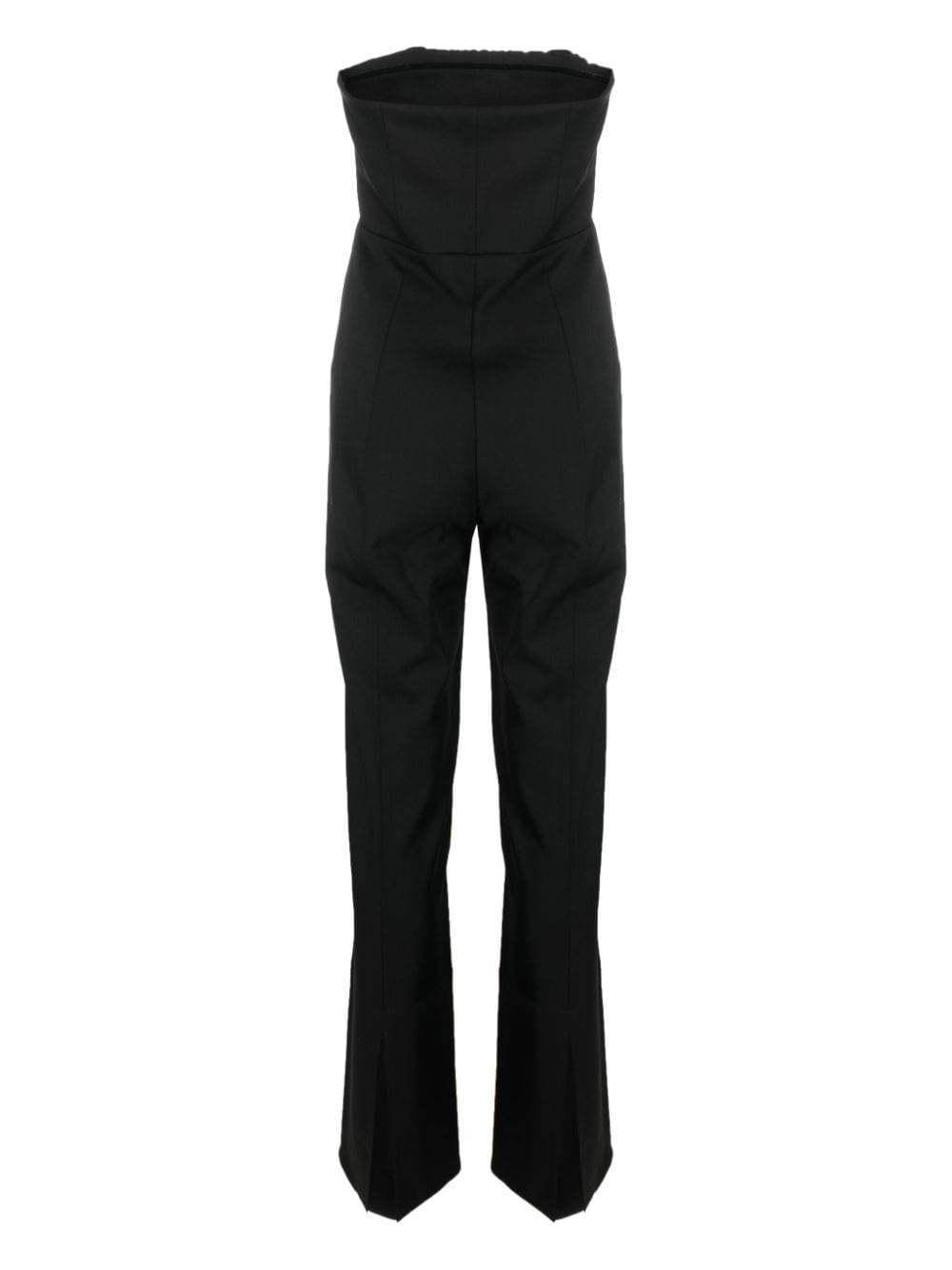 Semicouture Strapless jumpsuit - Zwart
