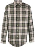 Barbour plaid-check pattern shirt - Green