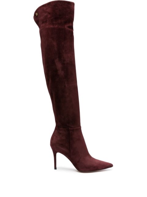 Gianvito Rossi Cuissard 90mm suede boots Women