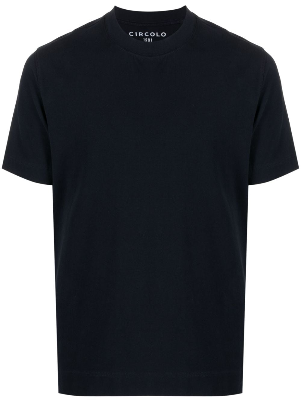 Circolo 1901 Short-sleeved Jersey T-shirt In Blue