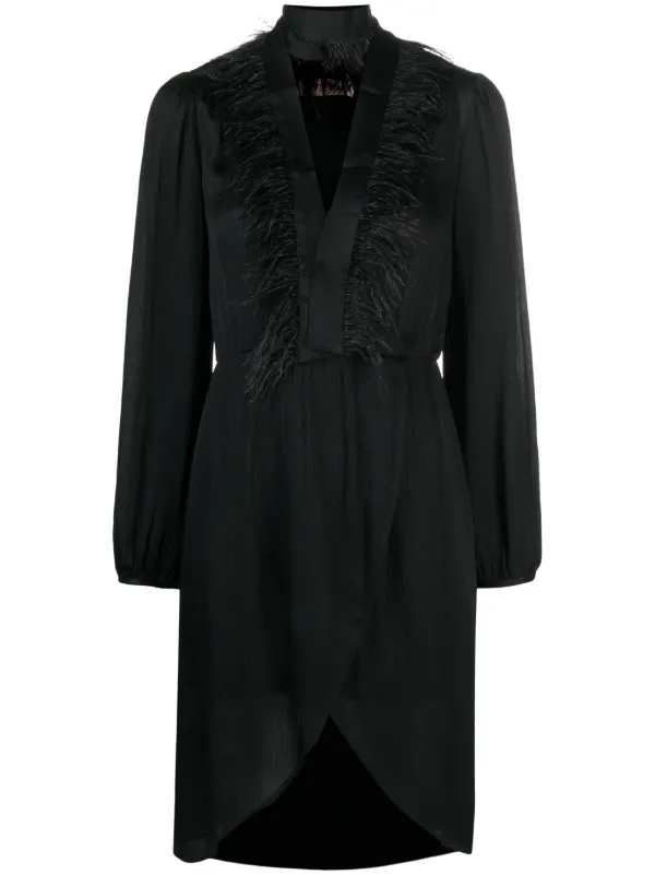 long sleeve military ball dresses Long Wedding-Guest Dress with Long Sleeves main image 1