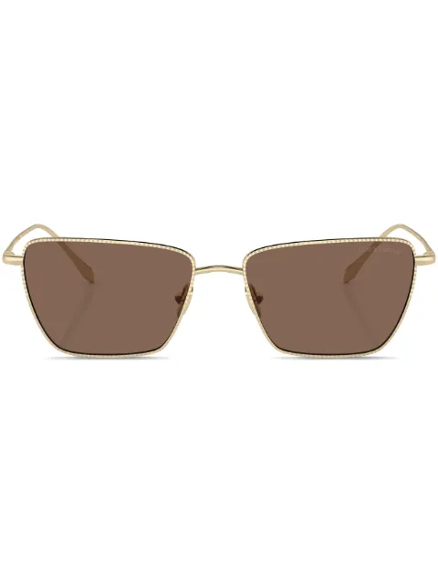 Giorgio Armani tinted-lens rectangle-frame sunglasses