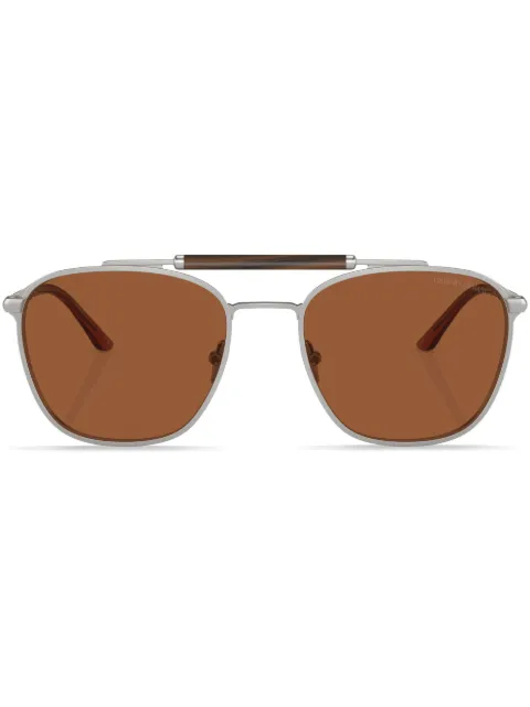 Giorgio Armani Sonnenbrille mit eckigem Gestell