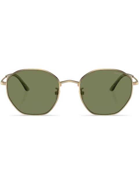 Giorgio Armani tinted-lens geometric-frame sunglasses