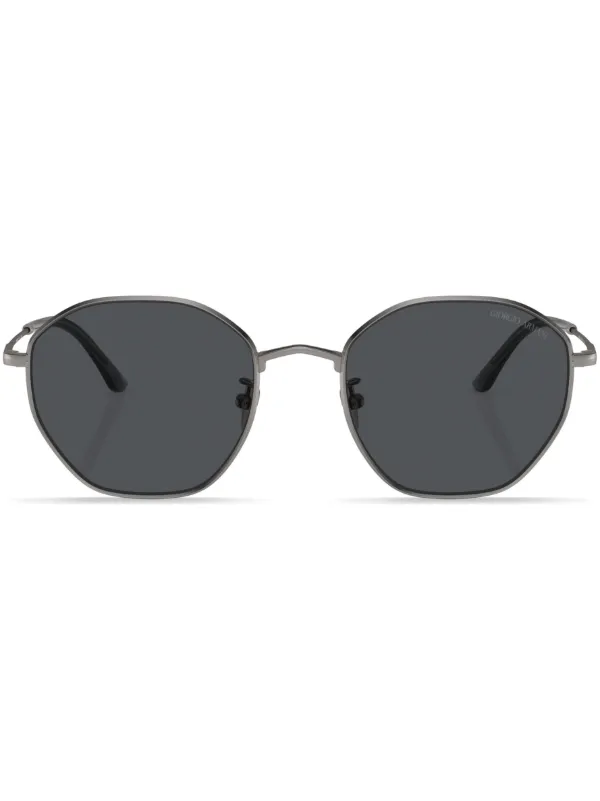 Giorgio Armani tinted sunglasses Giorgio Armani Oversize Tinted Sunglasses - Brown Sunglasses  main image 3