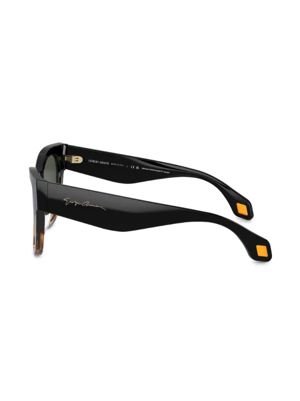 Giorgio Armani tortoiseshell-effect cat-eye Sunglasses  display picture 2