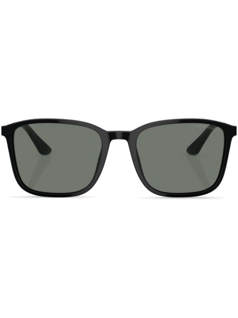 Giorgio Armani lentes de sol con armazón cuadrada y micas de dolor