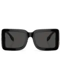 Burberry Eyewear TB-motif square-frame sunglasses - Black