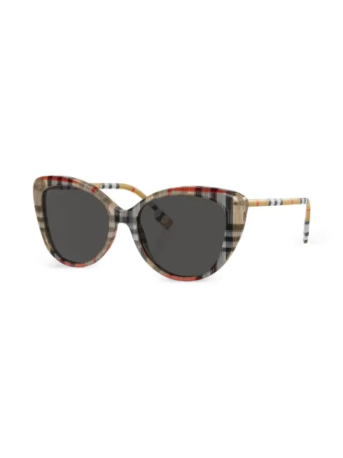 Burberry Eyewear Vintage-check cat-eye sunglasses BE4407408787 - 1