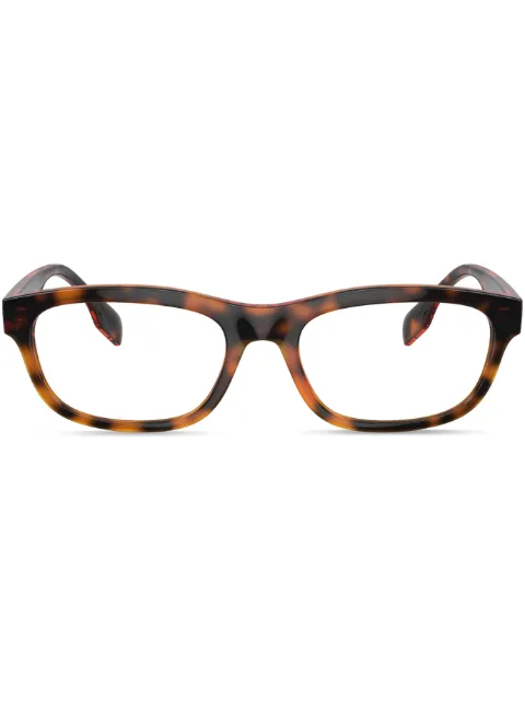 Burberry Eyewear logo-print rectangle-frame glasses