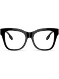 Burberry Eyewear TB-motif square-frame glasses - Black