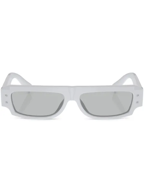 Dolce & Gabbana Eyewear lentes de sol con armazón cuadrada y micas oscuras