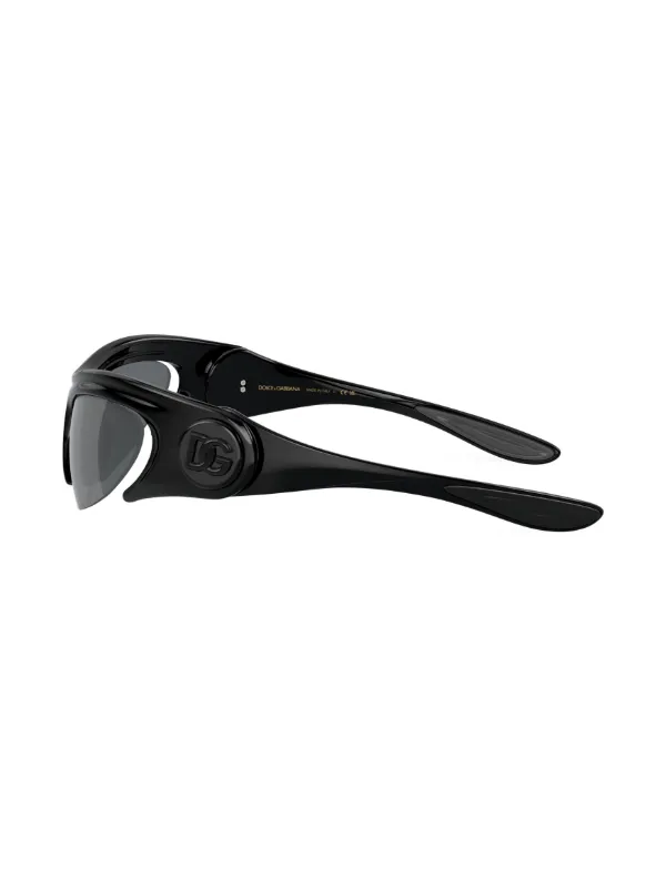 「イタリア製」ドルガバ DG6078 ブラックパイロット サングラス Dolce & Gabbana Eyewear パイロット ミラーサングラス | ブラック