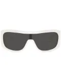 Dolce & Gabbana Eyewear shield-frame tinted sunglasses - White