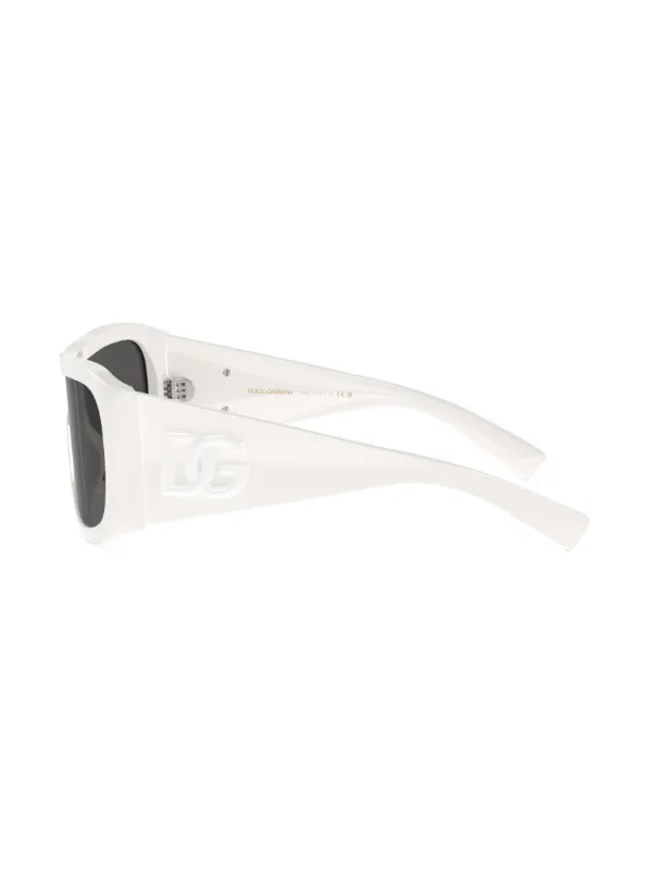 DG Elastic Sunglasses in White for Men | Dolce&Gabbana® US