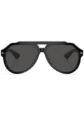 Dolce & Gabbana Eyewear round-frame tinted sunglasses - Black