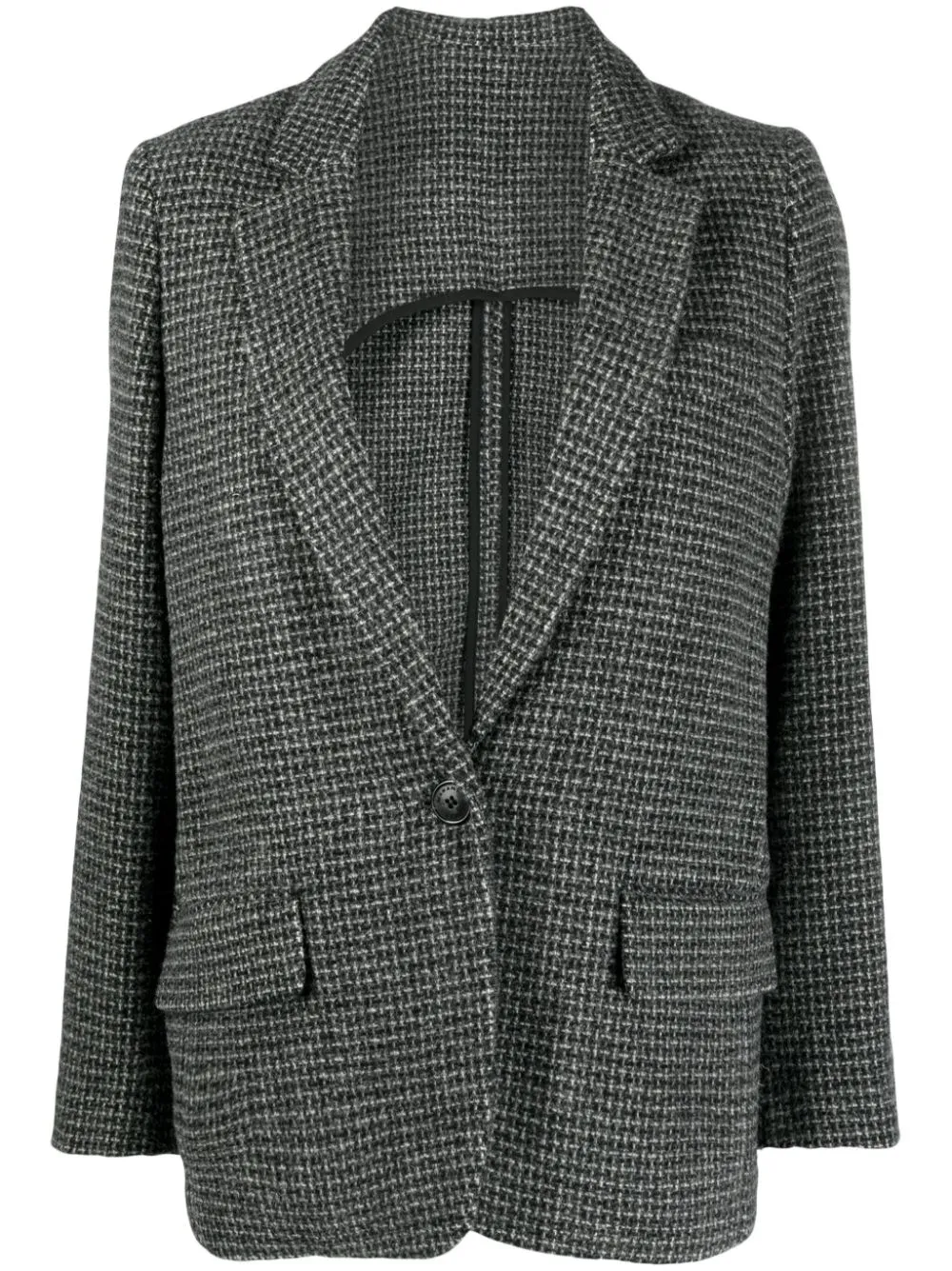 Isabel Marant Étoile Charlyne Wool Jacket In Grey