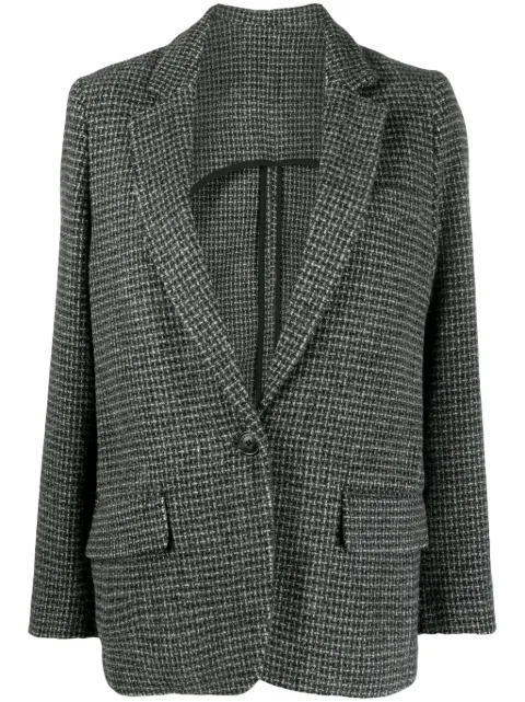 MARANT ÉTOILE houndstooth wool blazer