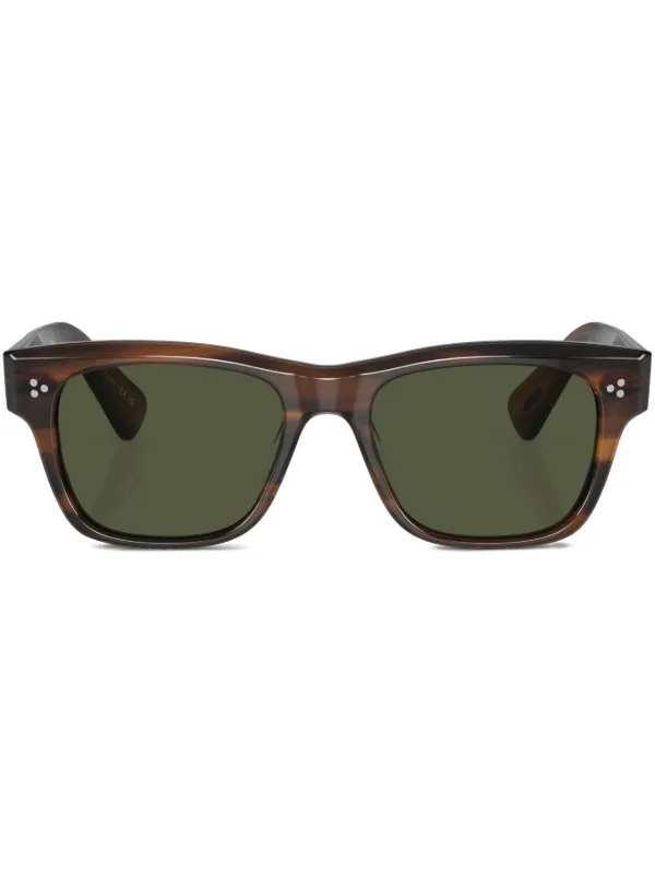 Oliver Peoples Birell Sun サングラス | ブラウン | FARFETCH JP