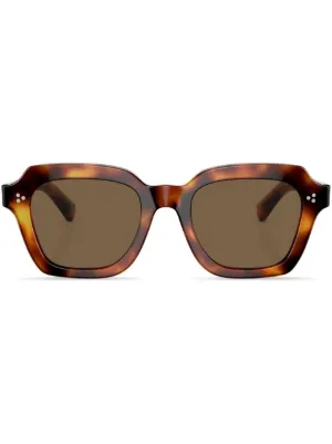 Oliver Peoples 1968C キャットアイ サングラス | グリーン | FARFETCH JP