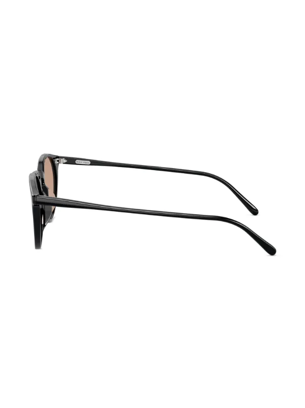 Oliver Peoples ★ N.02 ラウンドフレーム サングラス Oliver Peoples N.02 ラウンドフレーム サングラス | ブラック