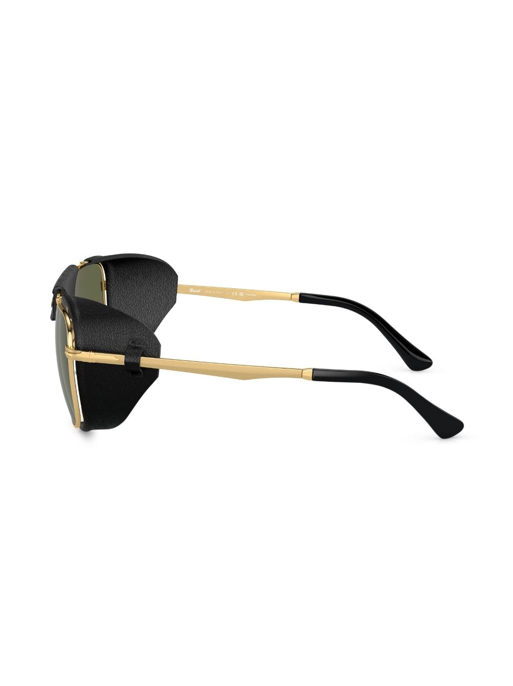 Shop Persol Pilot-frame Sunglasses In Gold