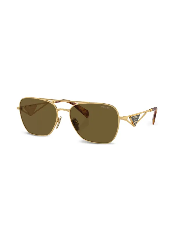 プラダ トライアングルロゴ アビエイター Prada Triangle Logo Aviators | Shopbop