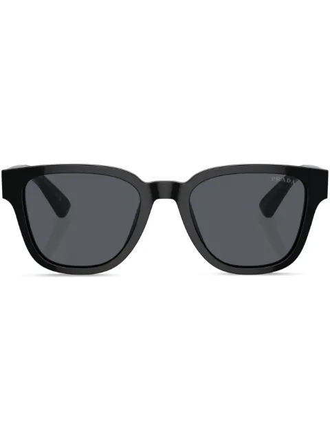 Prada Eyewear logo-lettering D-frame sunglasses